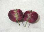 Rubaiyat, tiny sweet red-fleshed apple