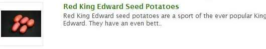 red king edward seed potatoes