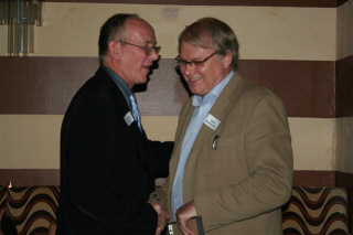 Gordon House and Nick Warburton, Tinniswood winner
