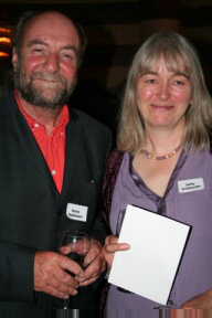 Rony Robinson and Sally Goldsmith