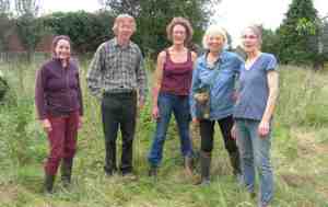 pruning apples at Cotesbach Hall, 18 Sep 16