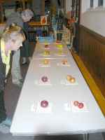 earl shilton apple tasting at the methodist church