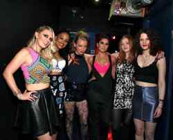 Kiss Off, pre-performance photograph, Dingwalls, London, 2013