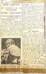 newspaper article, marjorie fry