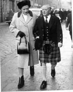 Patty and Ewan at the trial