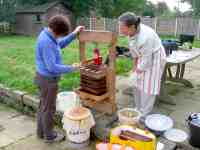 waterloo cottage farm apple juicing